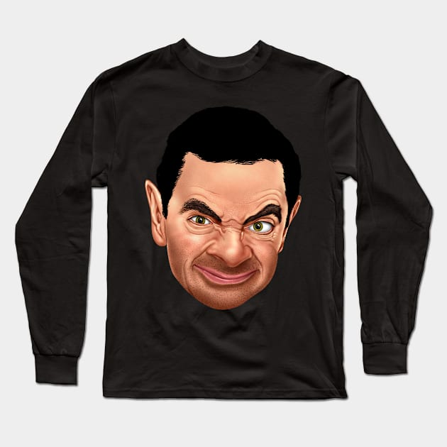 Mr. Bean Long Sleeve T-Shirt by Motzart